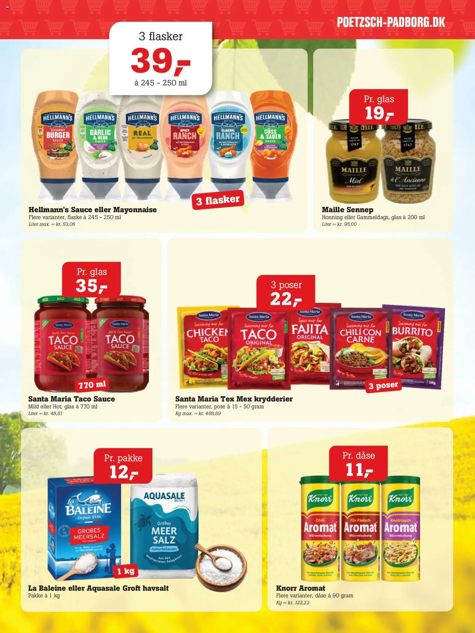 Poetzsch Padborg tilbudsavis – gyldig fra 30.04.2026 | Side: 5 | Produkter: Sennep, Honning, Taco