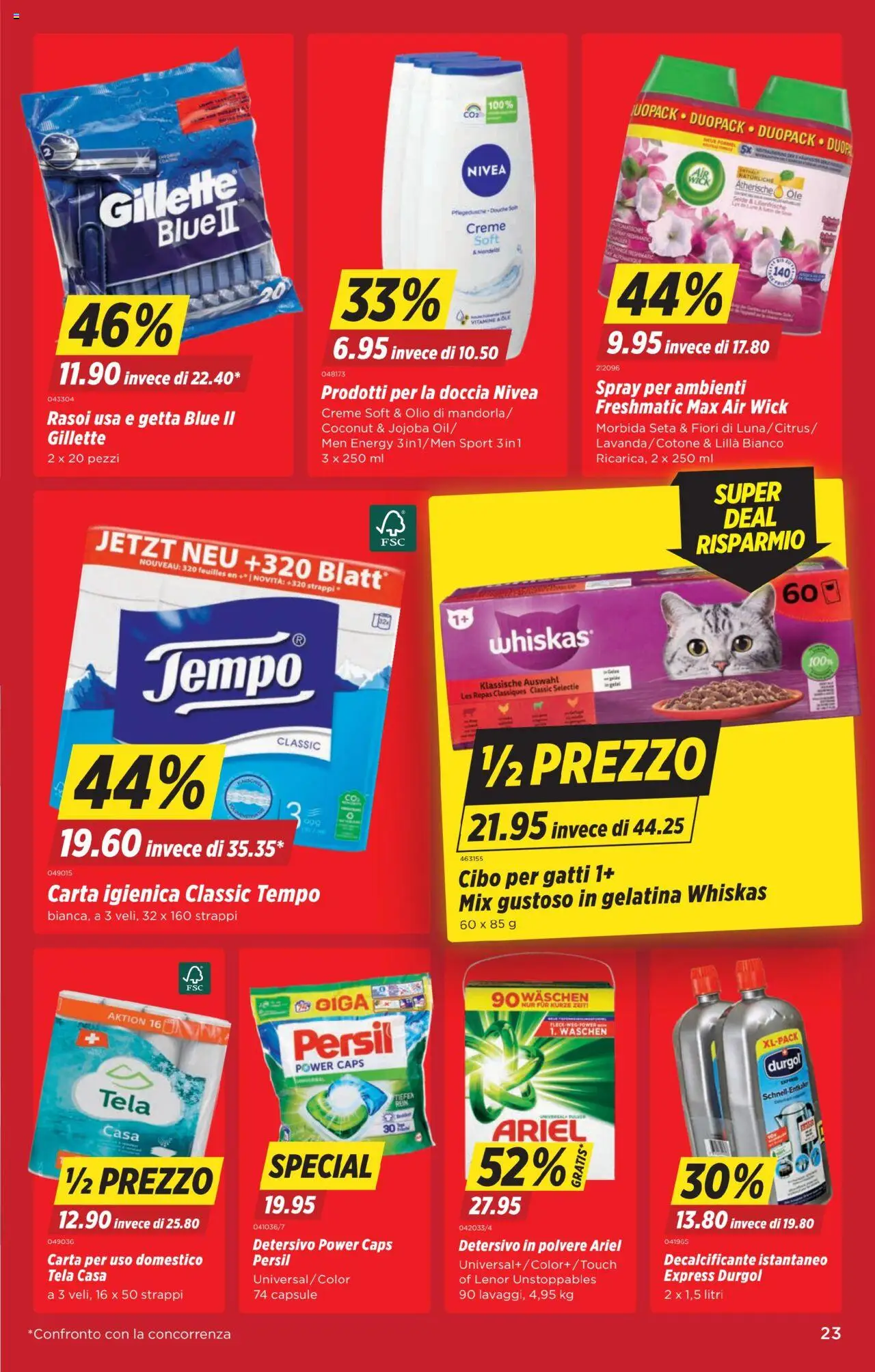 Denner Aktionen IT – gültig ab 16.09.2025 | Seite: 23 | Produkte: Creme