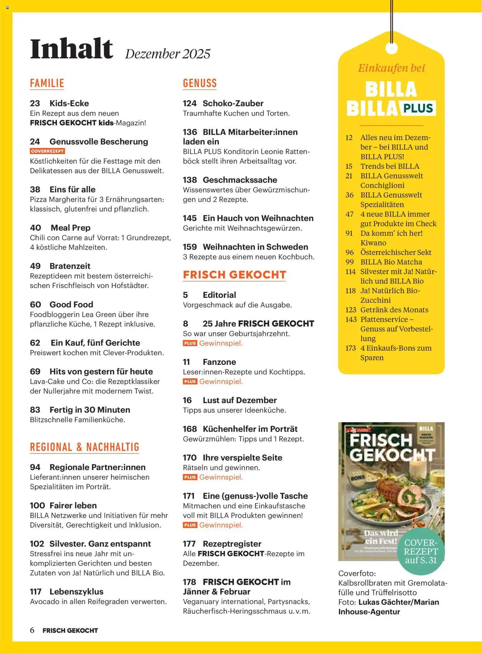 Billa  Frisch Gekocht gültig ab 01.12.2025 | Seite: 2 | Produkte: Avocado, Chili, Tasche, Pizza