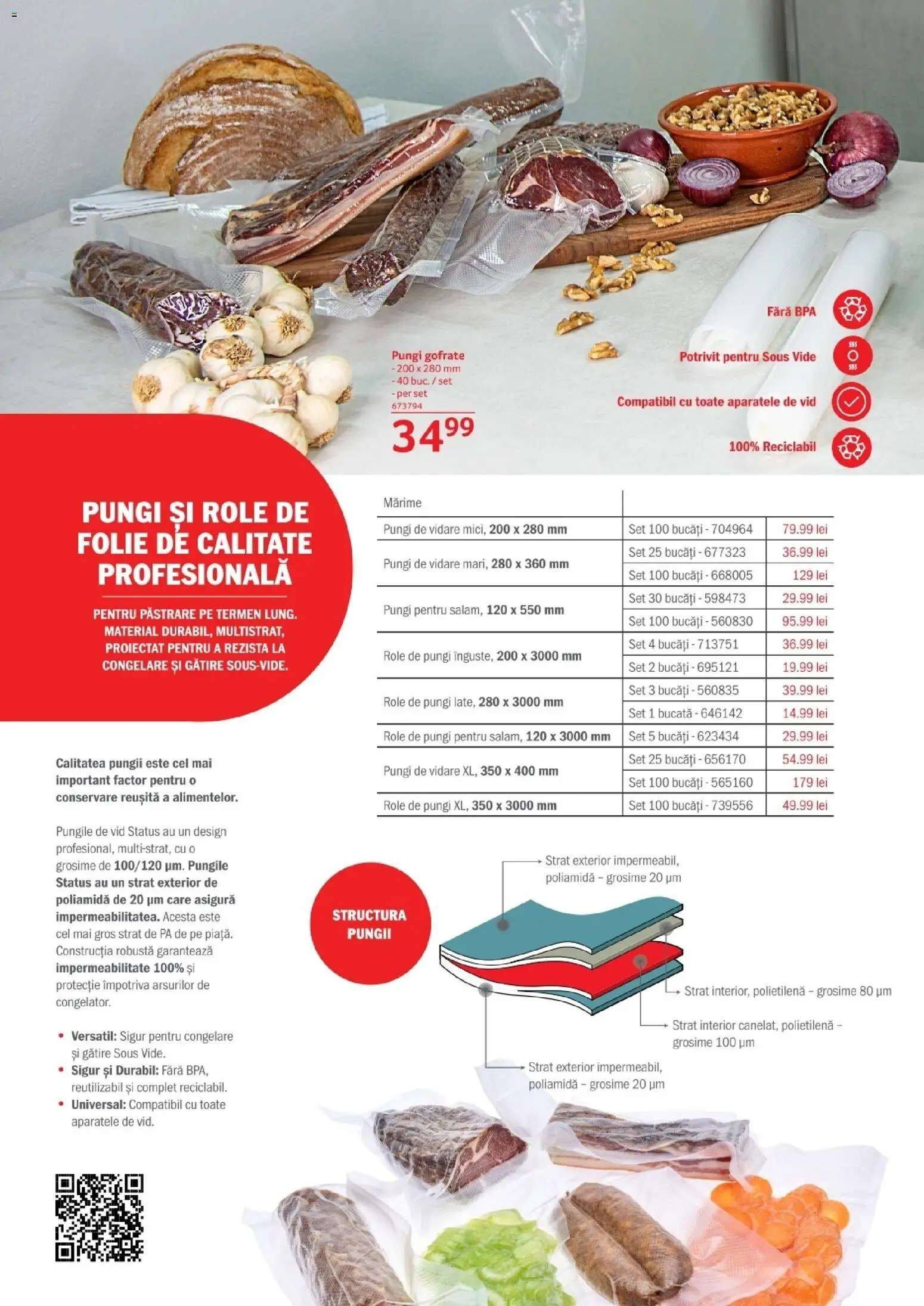 Noul catalog Selgros – valabil de la 07.04.2026 | Pagină: 4 | Produse: Role
