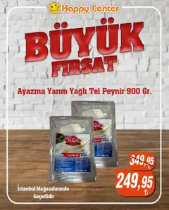 21.08.2025 tarihinden itibaren geçerli olan Happy Center kataloğu önizlemesi