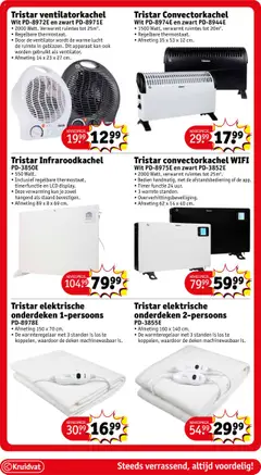 Kruidvat folder week 41 - Voorbeeld van een folder van Kruidvat, geldig van 07.10.2025 | Pagina: 55 | Producten: Ventilator, Deken, Kan