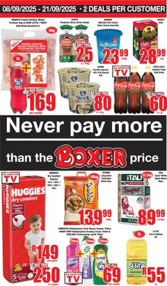 Boxer specials catalogue – valid from 08.09.2025