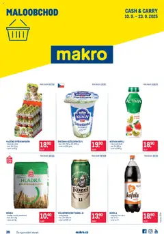Náhled letáku Makro leták - Maloobchod od 10.09.2025
