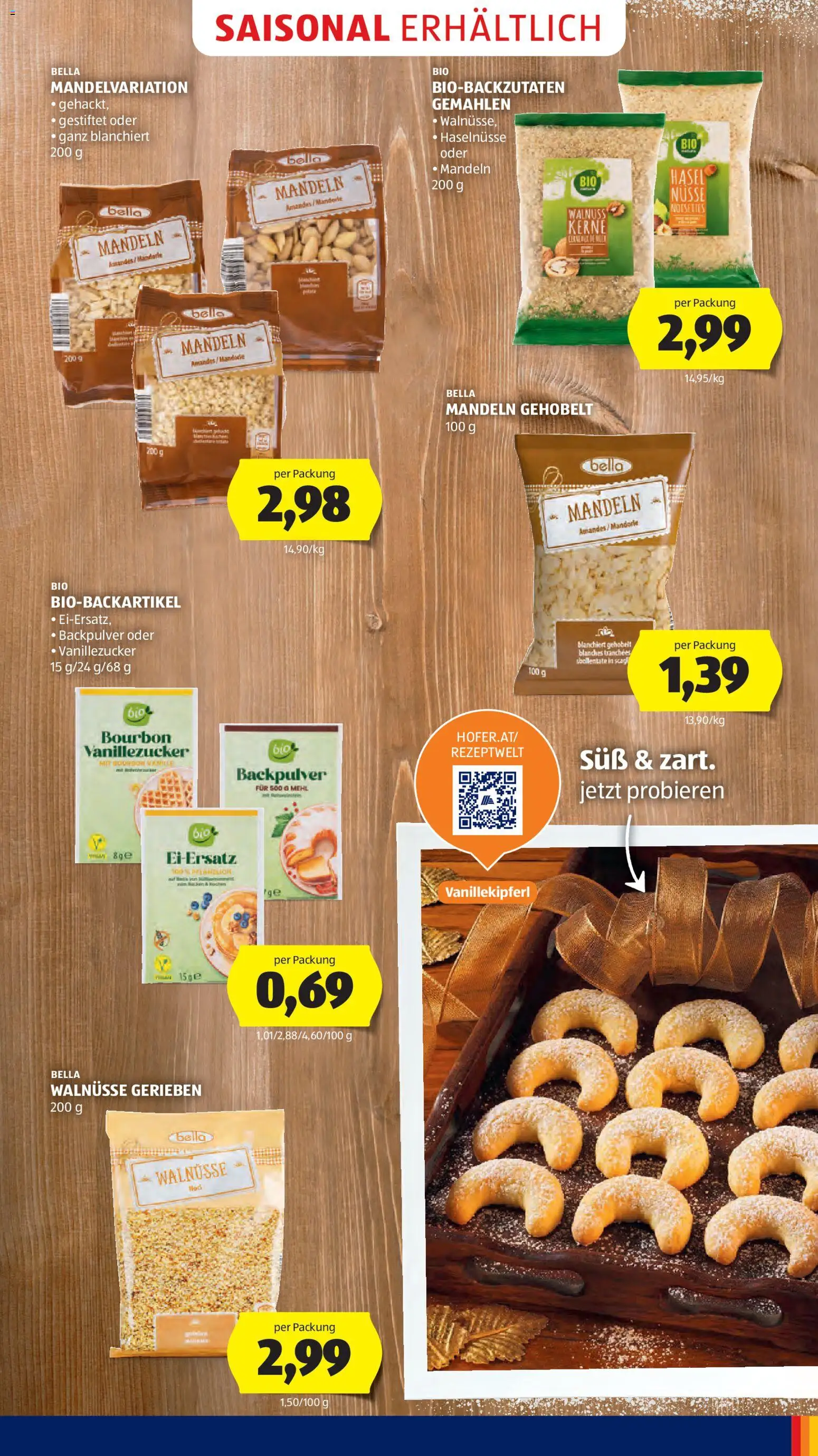 Hofer AT akciós ujság - amely érvényes a következő dátumtól: 21.11.2025 | Oldal: 19 | Termékek: Bourbon