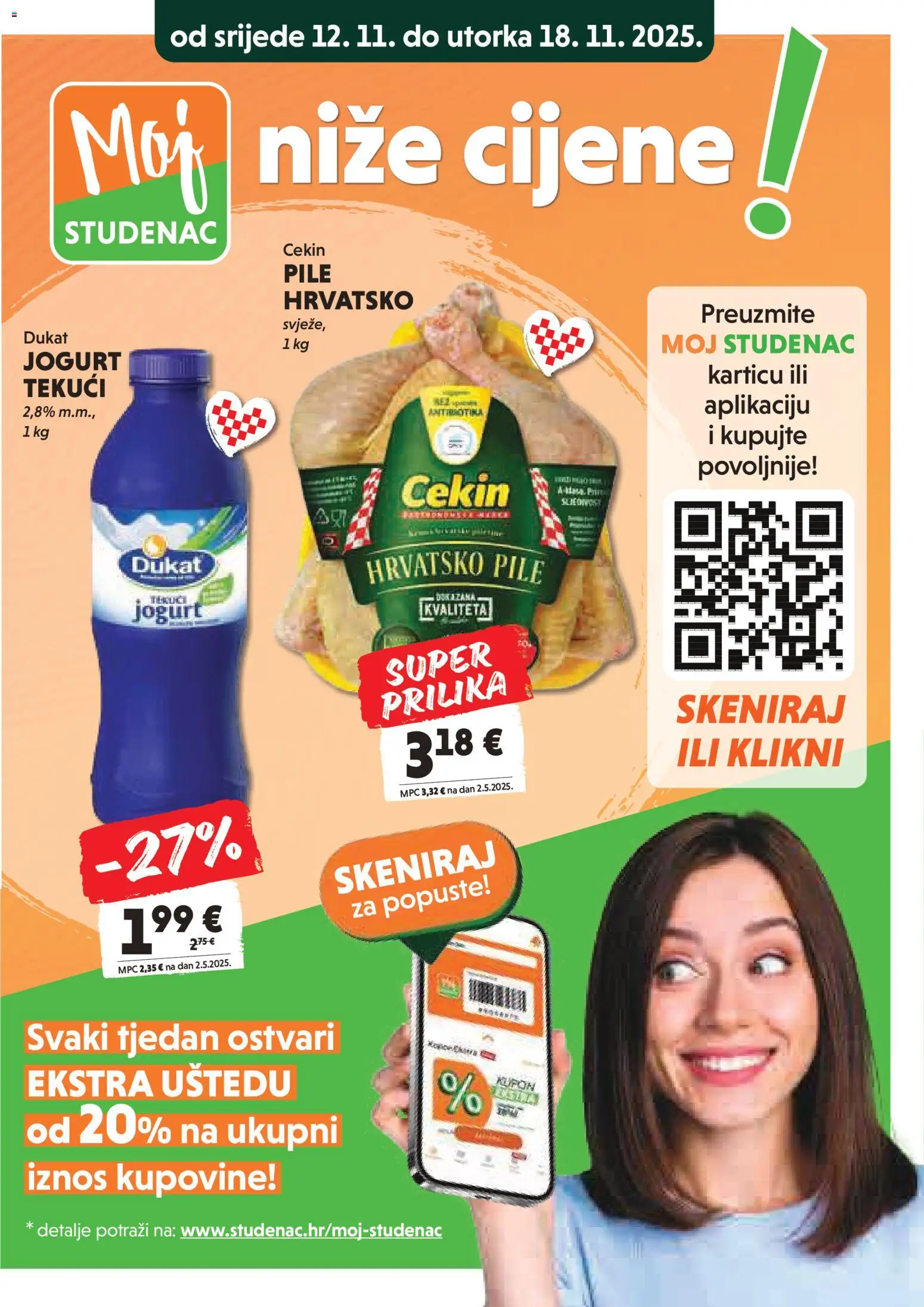 Studenac katalog | vrijedi od 12.11.2025 | Stranica: 3 | Proizvodi: Jogurt