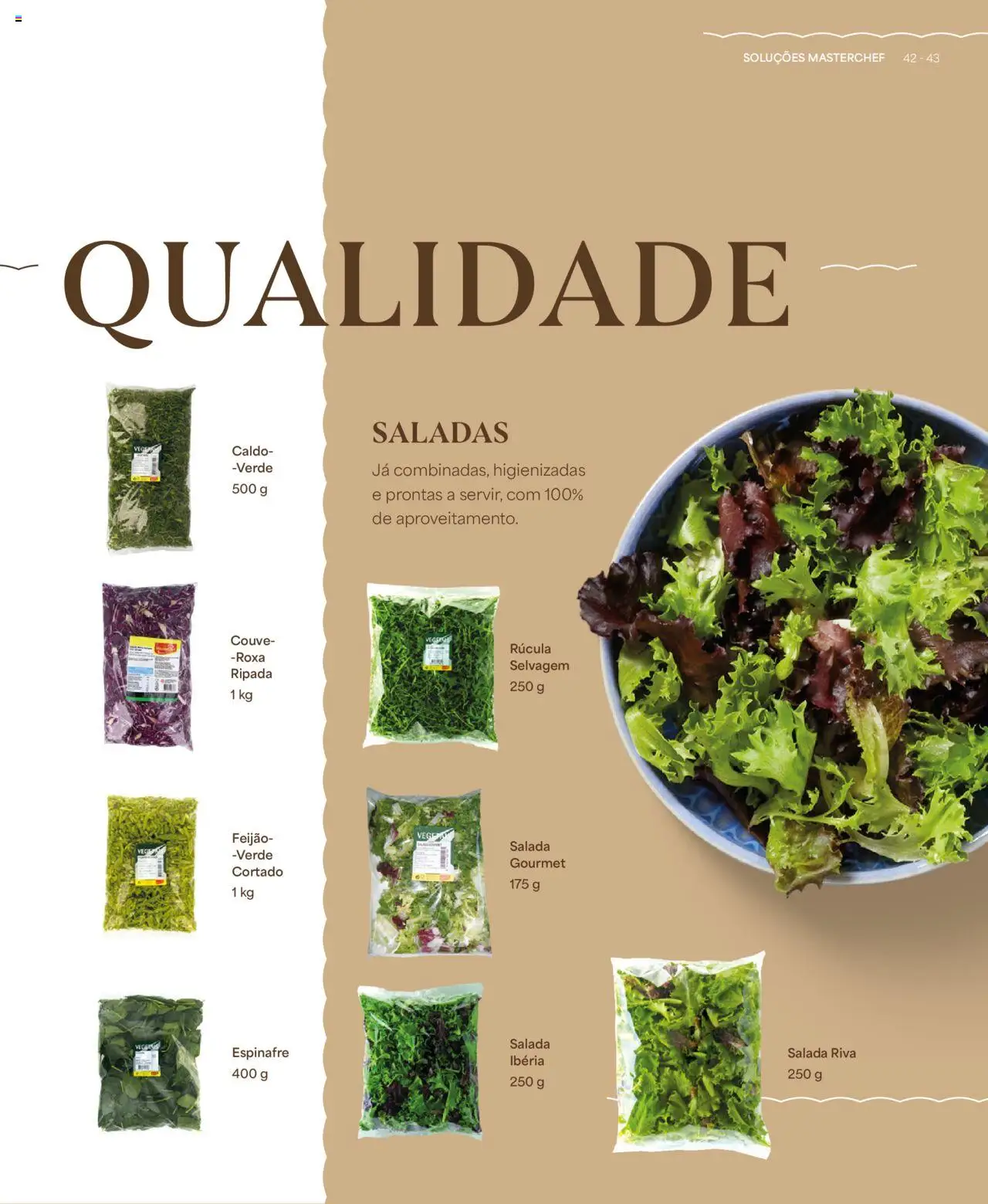 Recheio - Recheio da Terra │ válido de 25.09.2025 | Página: 43 | Produtos: Rúcula, Saladas, Salada, Couve