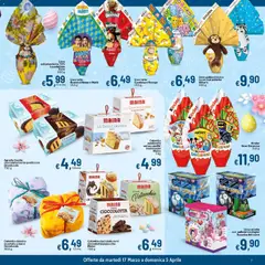 Anteprima del volantino Qui Discount volantino valido a partire dal 17.03.2026 | Pagina: 7 | Prodotti: Cioccolato, Latte, Pallone, Agnello