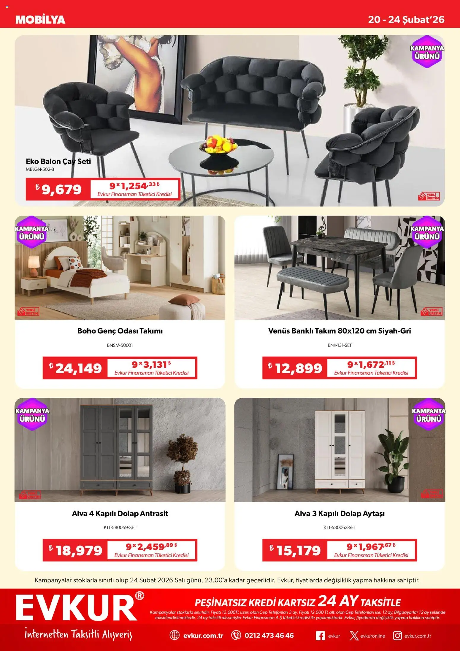 Evkur Katalog - 20.02.2026 tarihinden itibaren geçerlidir | Sayfa: 10 | Ürünler: Çay