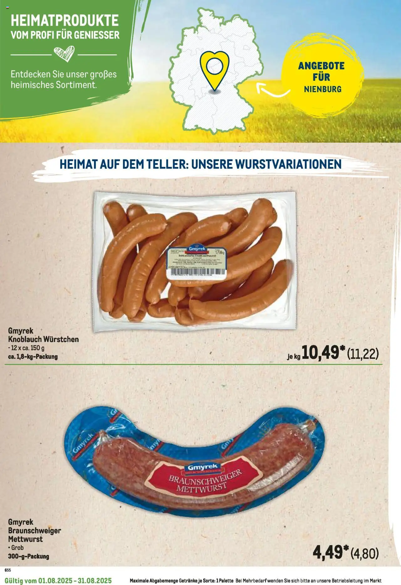 Metro Regionaler Flyer - gültig ab dem 01.08.2025 | Seite: 12 | Produkte: Knoblauch