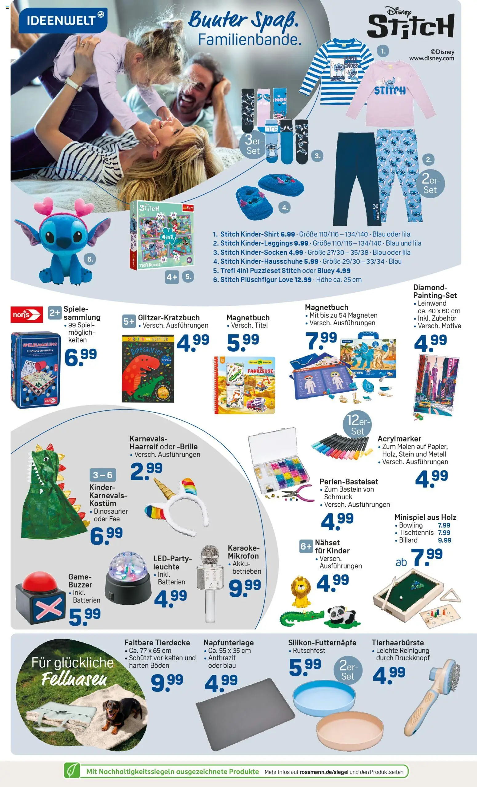 Rossmann Prospekt 	 – gültig ab 26.01.2026 | Seite: 2 | Produkte: Mikrofon, Batterien, Leggings, Brille