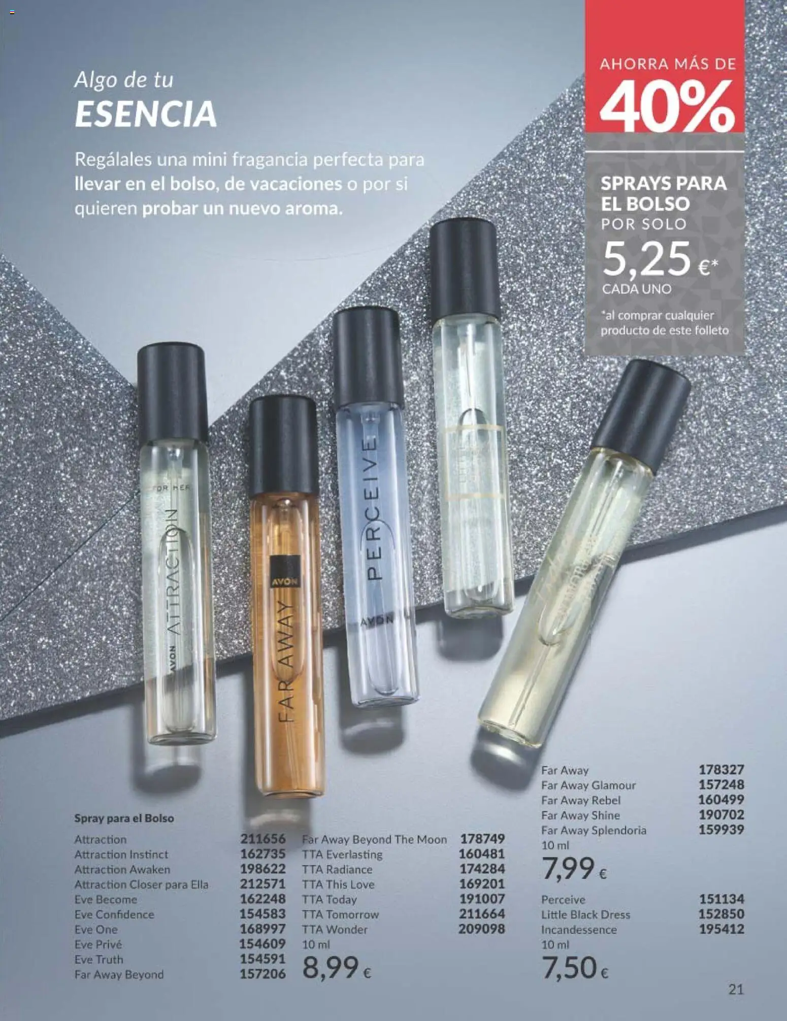 Catálogo AVON campaña 11 Black Friday │ válido desde el 01.11.2025 | Página: 21 | Productos: Fragancia, Bolso