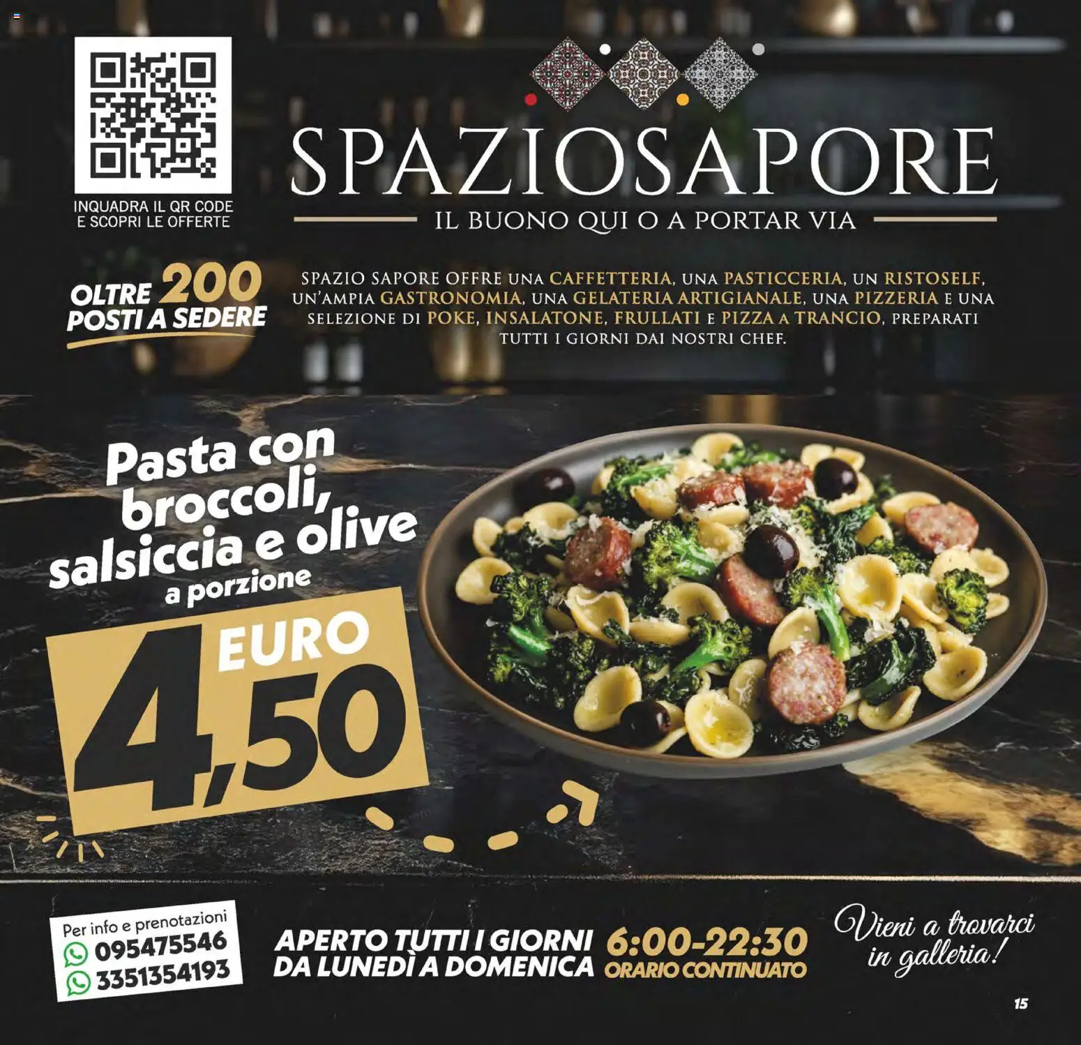 Volantino SuperConveniente del 25.11.2025 | Pagina: 15 | Prodotti: Pizza, Olive, Salsiccia, Pasta