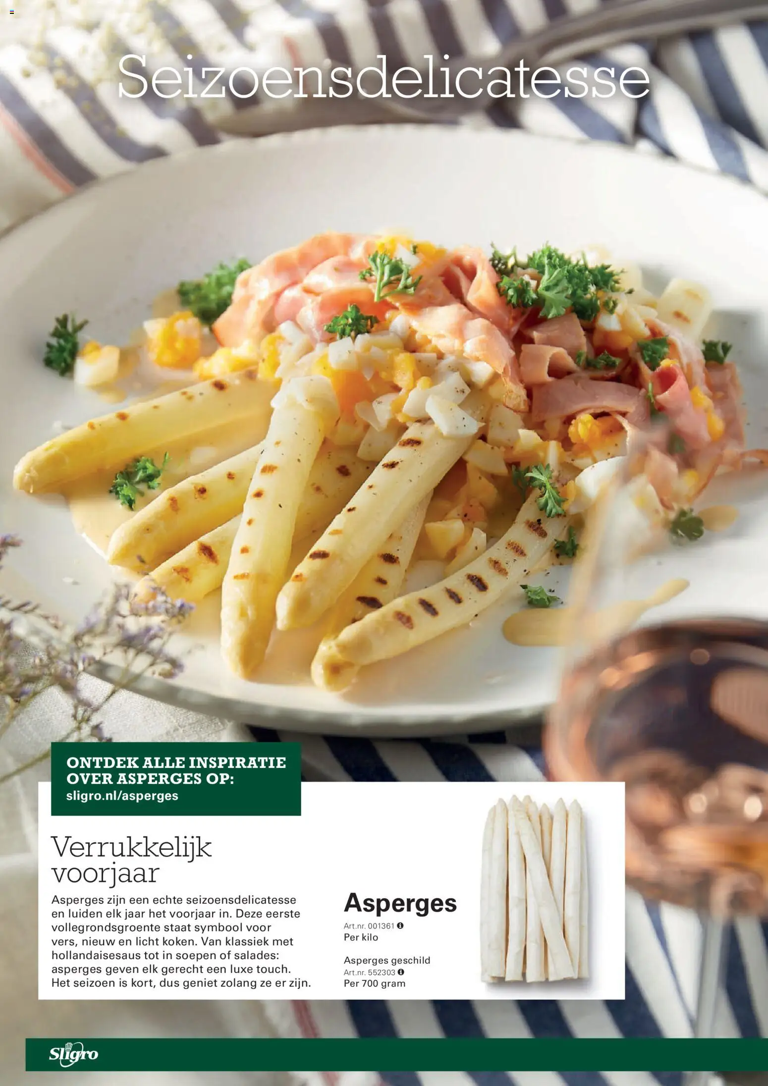 {H1} | Pagina: 20 | Producten: Asperges, Salades