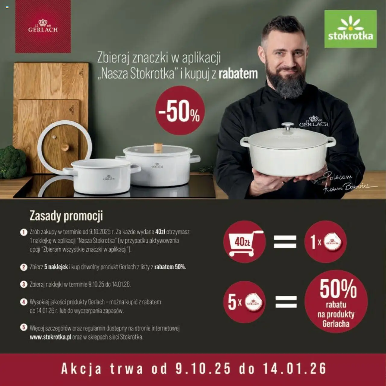 Stokrotka Gazetka - Jesiennie Inspiracje od 16.10.2025 | Strona: 22 | Produkty: Stokrotka, Naklejki