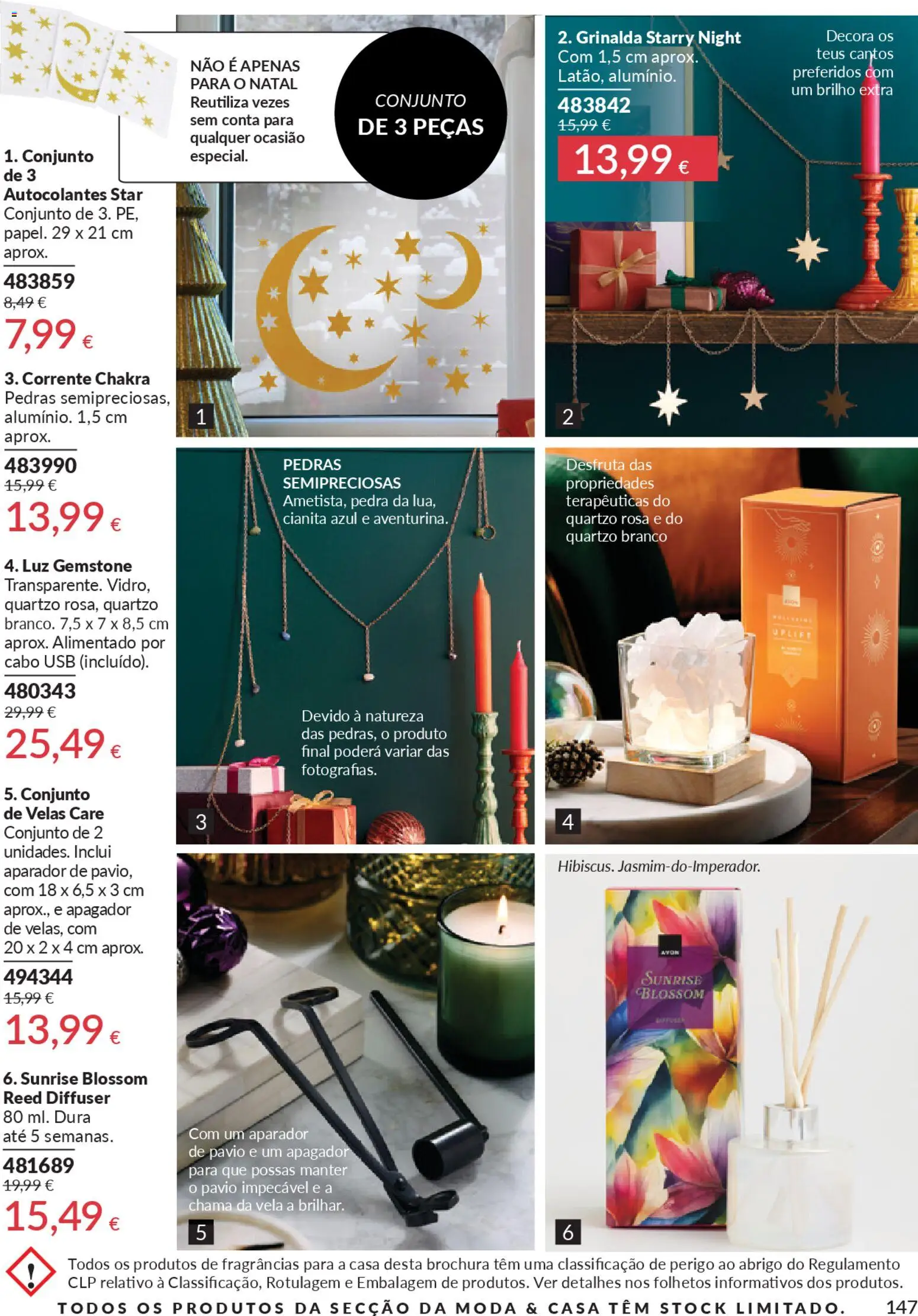 Catálogo Avon Campanha 1 │ válido de 01.01.2026 | Página: 147 | Produtos: Cabo, USB, Aparador, Velas
