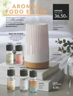 Vista previa Catálogo AVON campaña 10 válido desde el 01.10.2025 | Página: 175 | Productos: Fragancia, Aceite, Cable