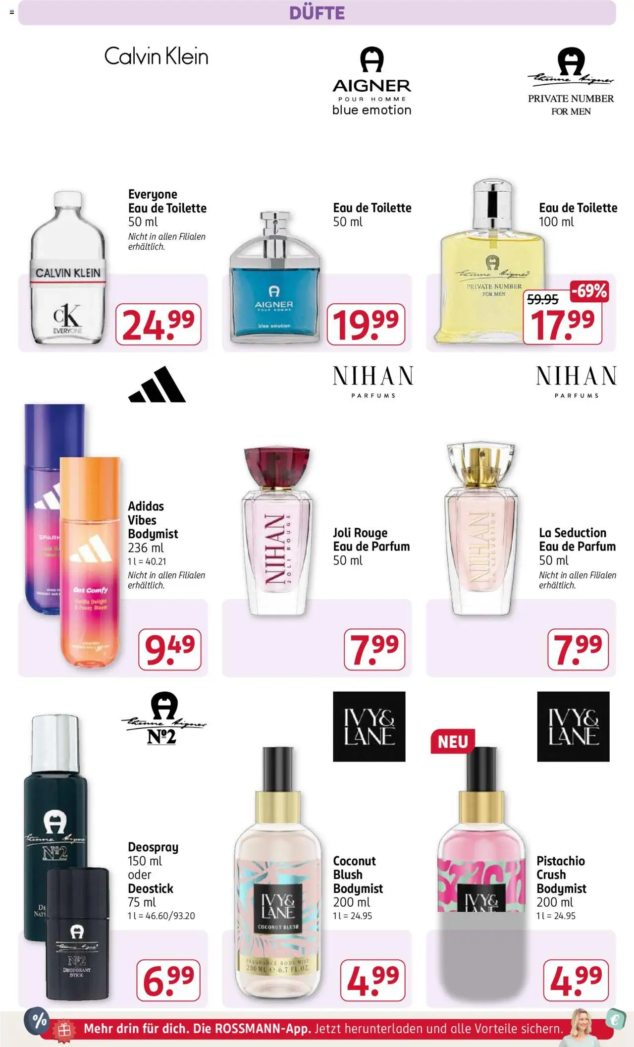Rossmann Prospekt 	 - gültig ab dem 28.07.2025 | Seite: 4 | Produkte: Parfüm, Eau de Toilette, Rouge, Deospray