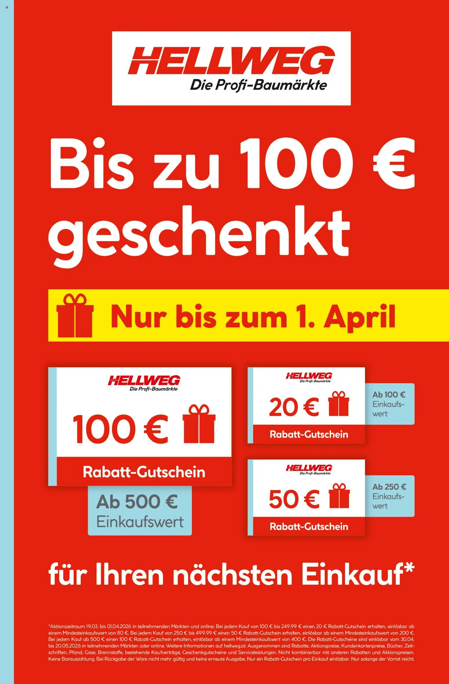 HELLWEG Flugblatt gültig ab 19.03.2026 | Seite: 2