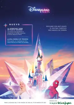 Vista previa Viajes El Corte Inglés Folleto Disneyland Paris válido desde el 31.03.2026