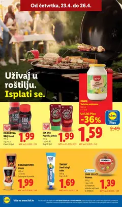 Lidl Katalog - Pregled kataloga iz trgovine Lidl, vrijedi od 20.04.2026 | Stranica: 48