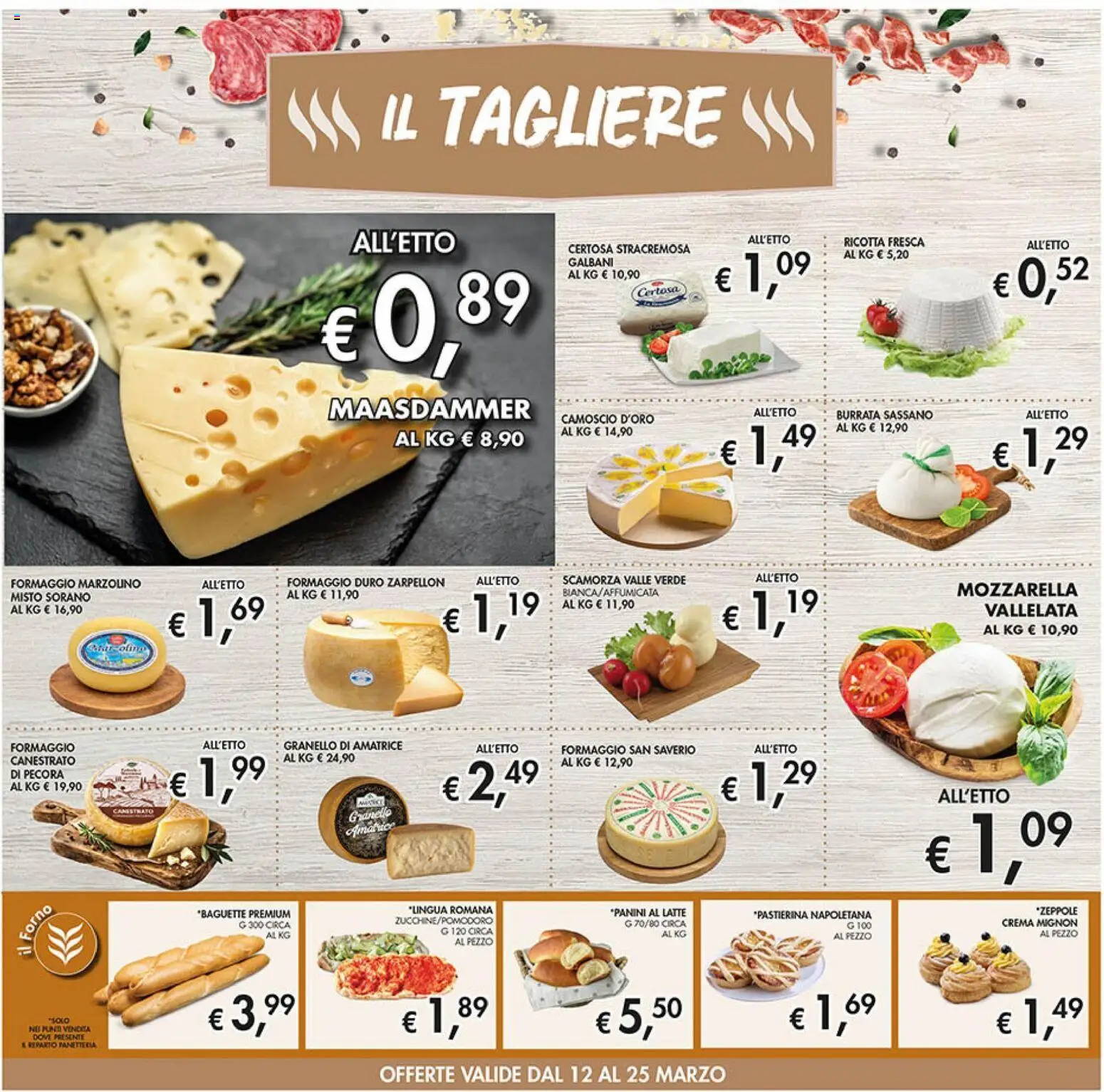Volantino Coal del 12.03.2026 | Pagina: 6 | Prodotti: Crema, Latte, Forno, Burrata