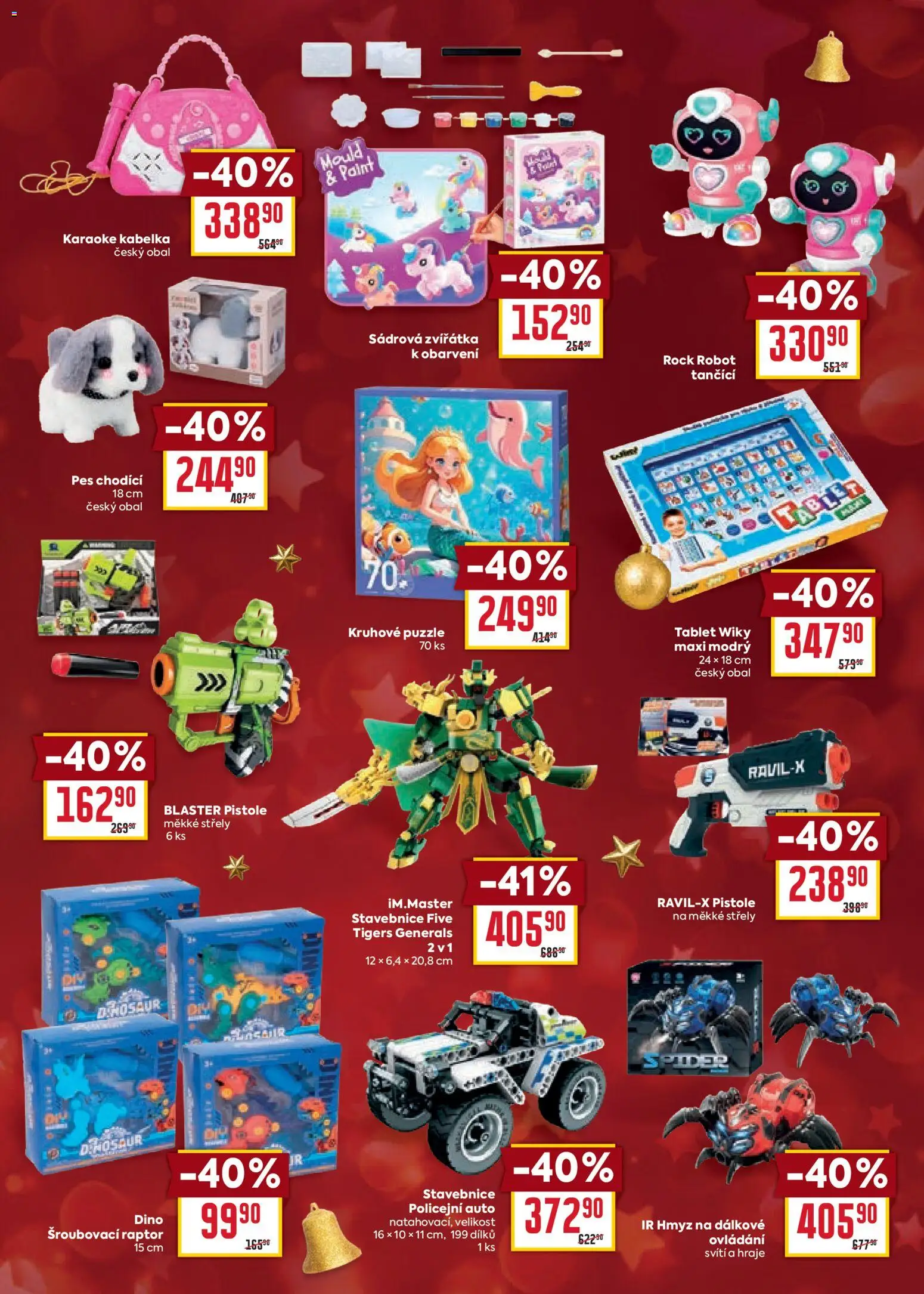 Billa leták - Vánoční nabídka od 12.11.2025 | Strana: 5 | Produkty: Stavebnice, Tablet, Puzzle, Pes