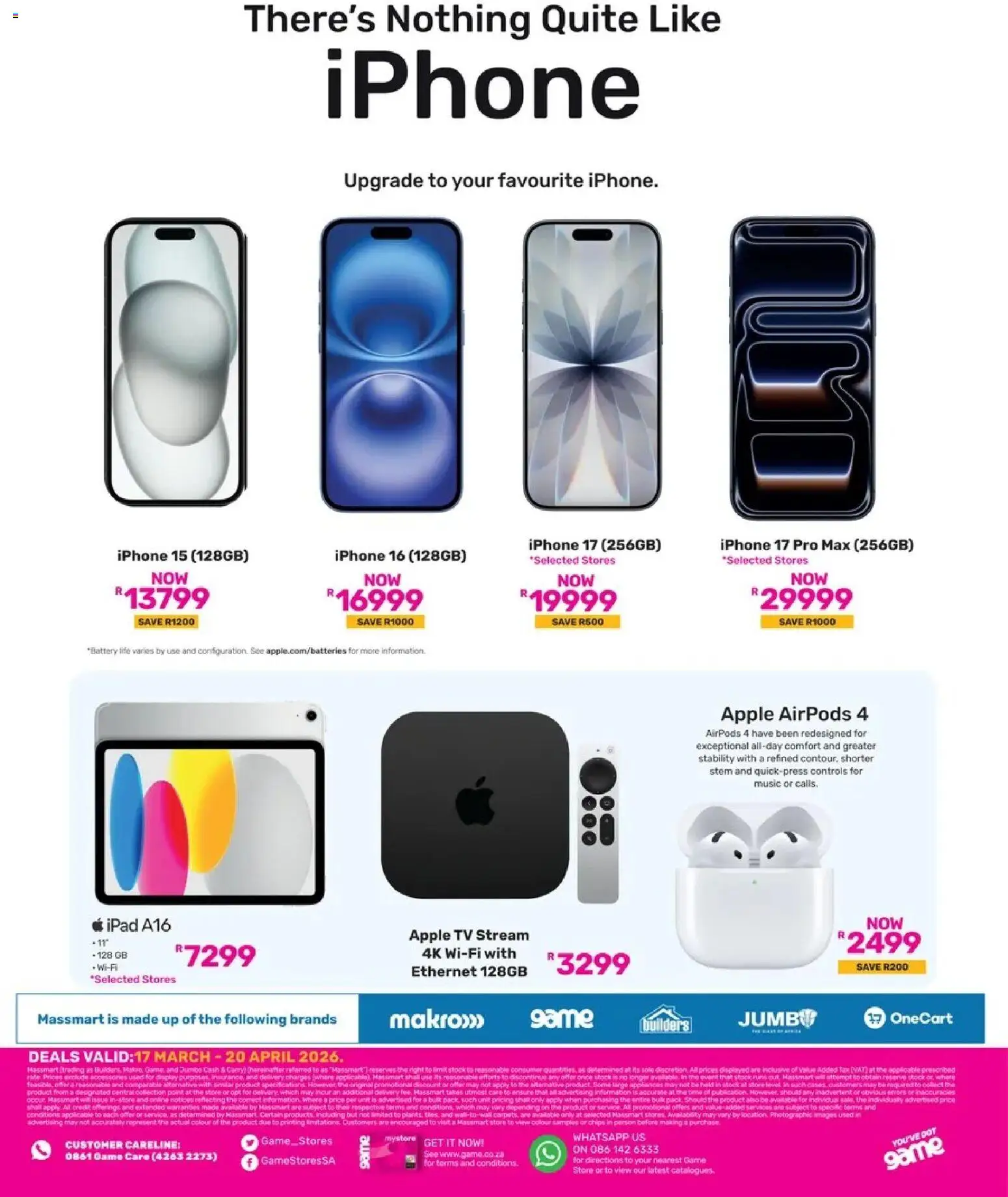 New Game catalogue – valid from 17.03.2026 | Page: 20 | Products: TV, Stock