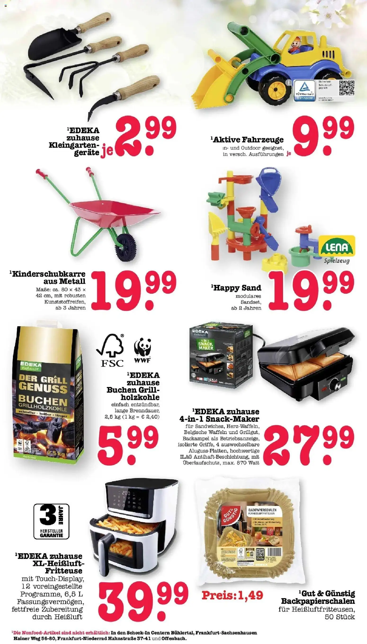 Angebote – gültig ab 30.03.2026 | Seite: 69 | Produkte: Grill, Waffeln, Wasser, Fritteuse