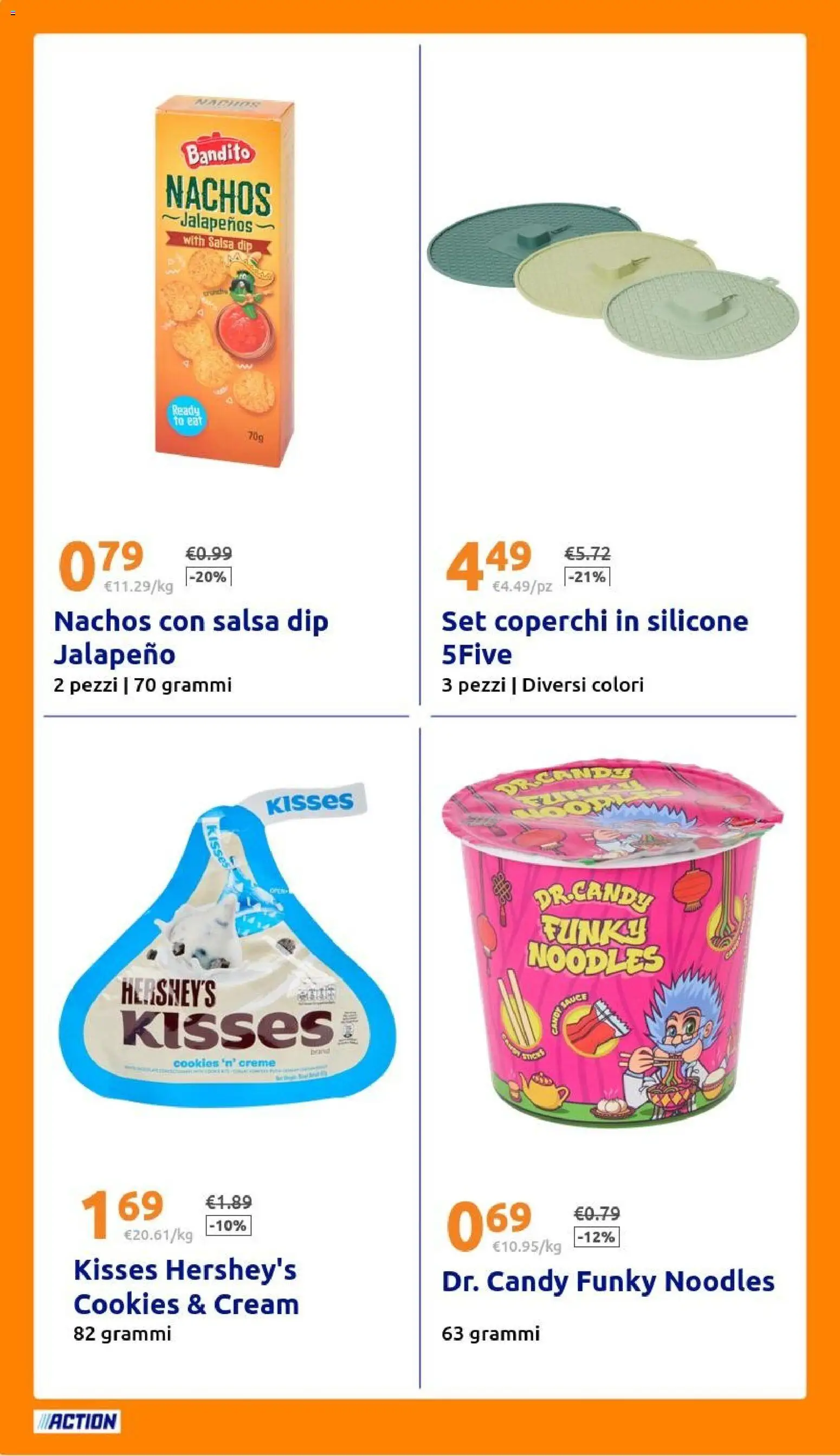Volantino Action del 22.04.2026 | Pagina: 28 | Prodotti: Salsa, Silicone