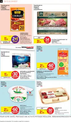  | Page: 14 | Produits: Plateau, Mozzarella, Lait, Fromage