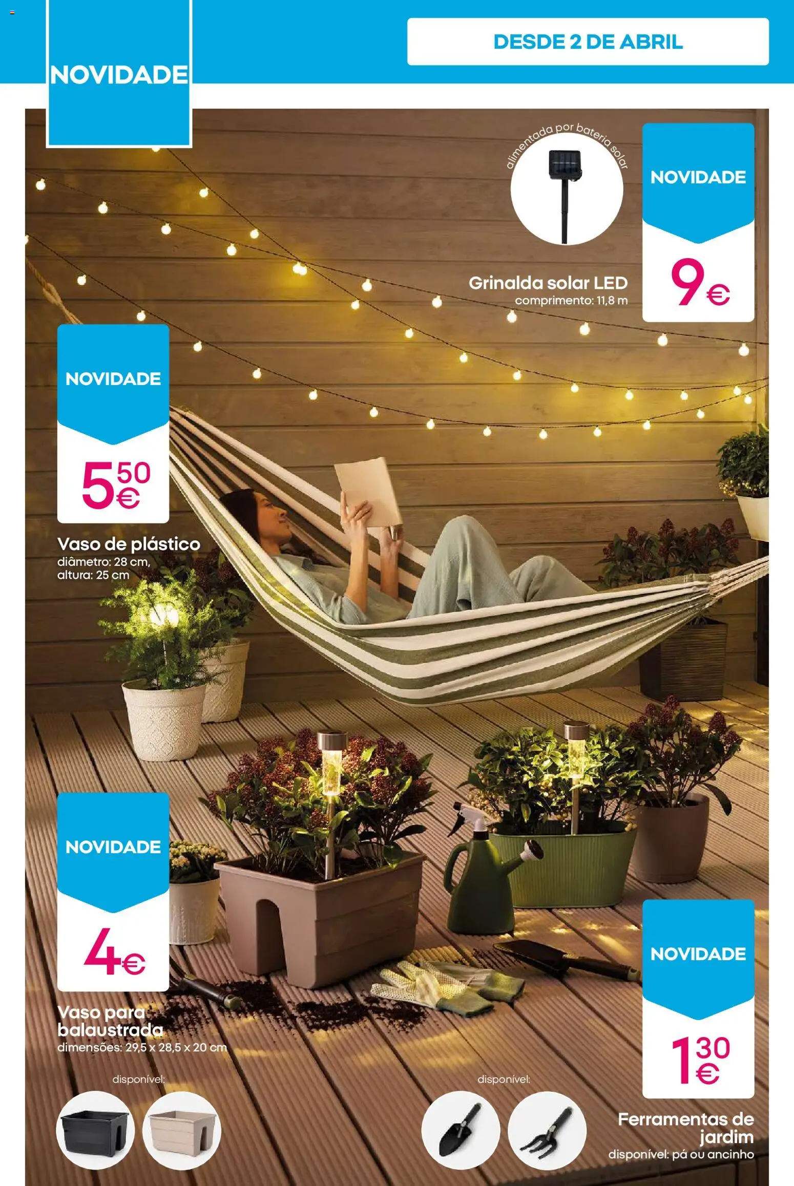 Pepco folheto │ válido de 09.04.2026 | Página: 8 | Produtos: Ferramentas, Vaso, Pá