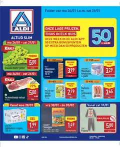 Aldi folder week 4 - Voorbeeld van een folder van Aldi, geldig van 26.01.2026