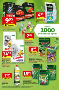 Pogląd oferty "Auchan gazetka - Strefa Ogród Hipermarket" - ważna od 12.03.2026 | Strona: 7 | Produkty: Odżywka