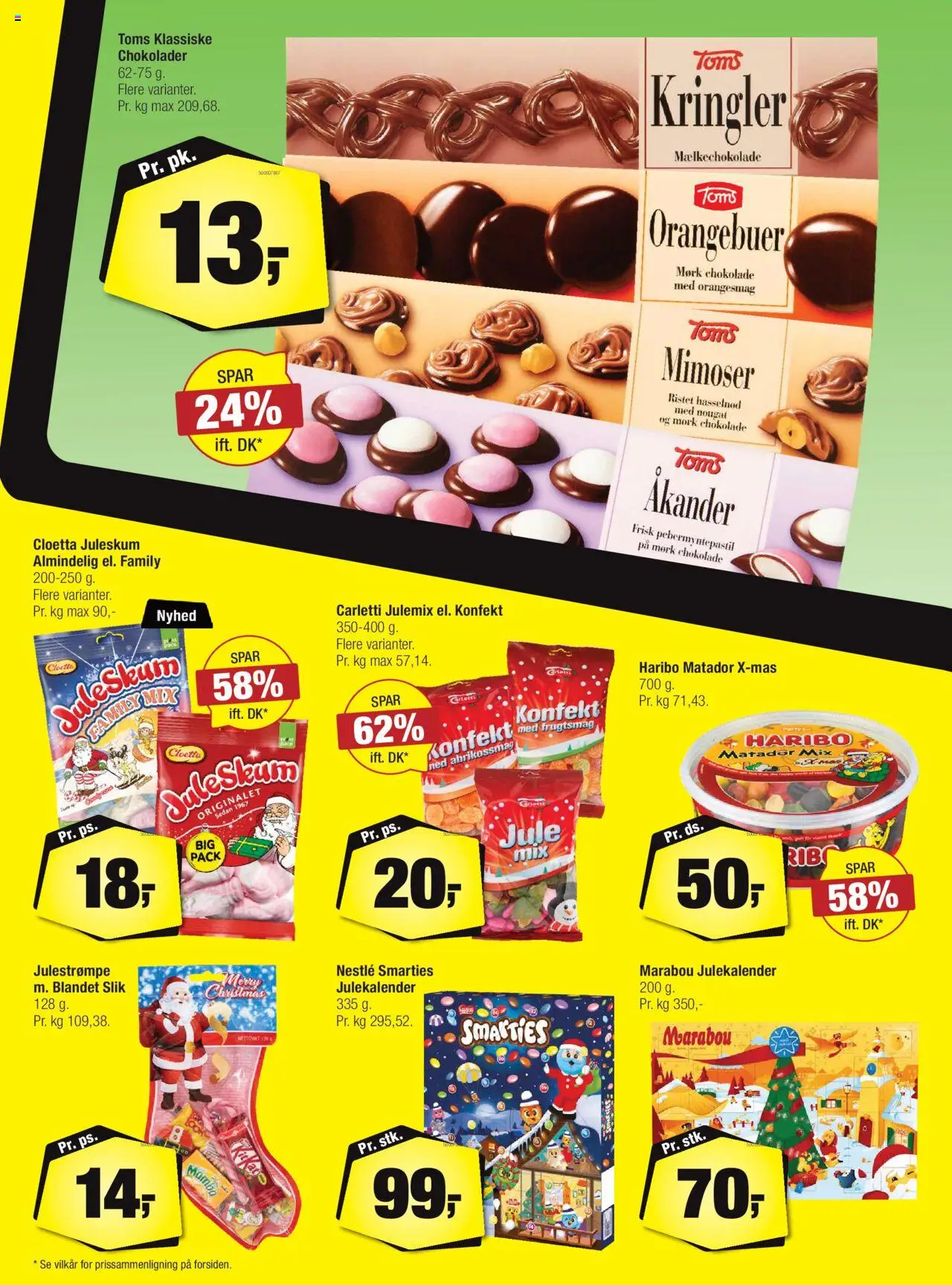 Calle tilbudsavis – gyldig fra 22.10.2025 | Side: 3 | Produkter: Chokolade, Slik, Nougat