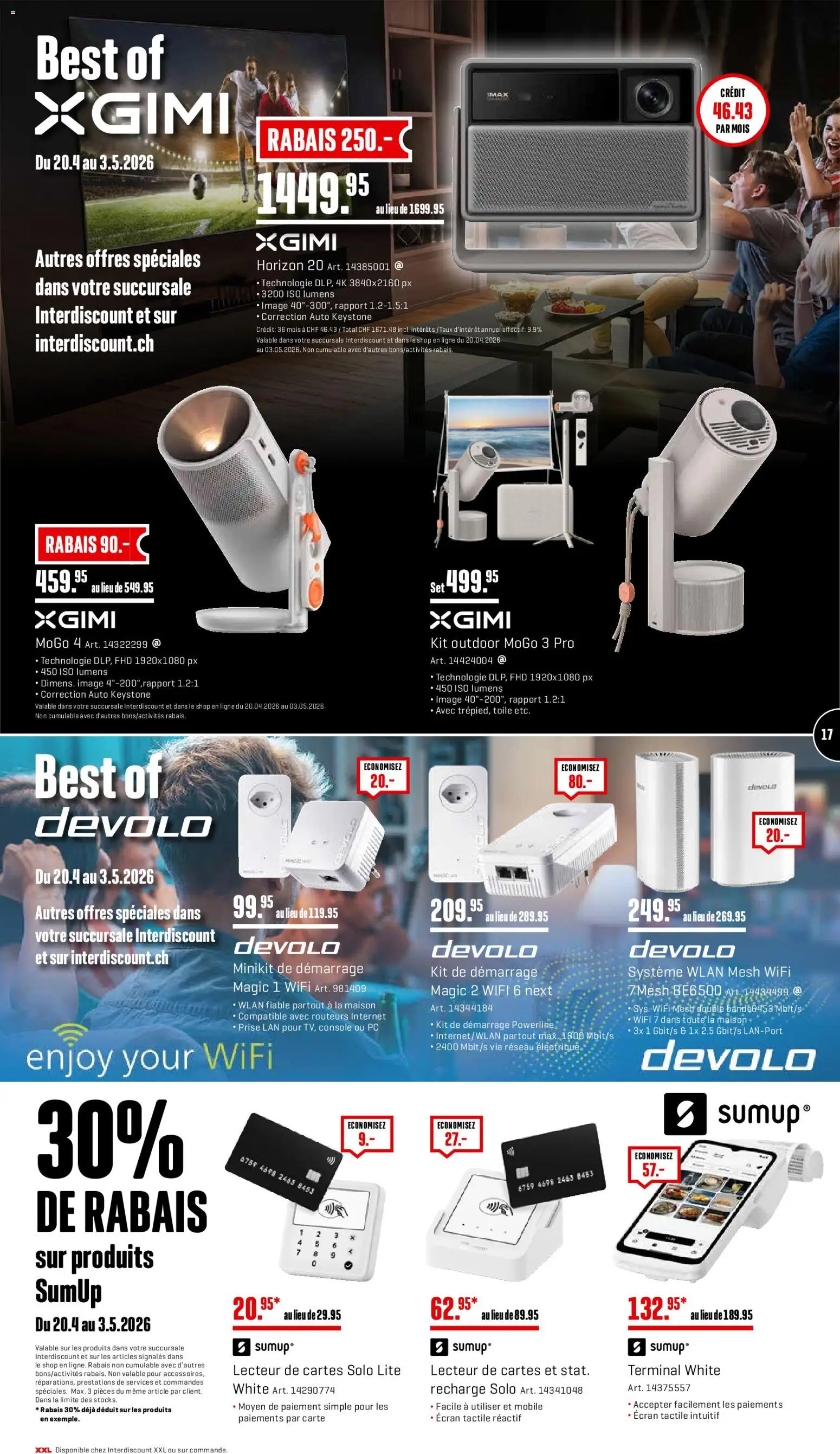 Interdiscount aktionen FR – gültig ab 20.04.2026 | Seite: 17 | Produkte: Pc