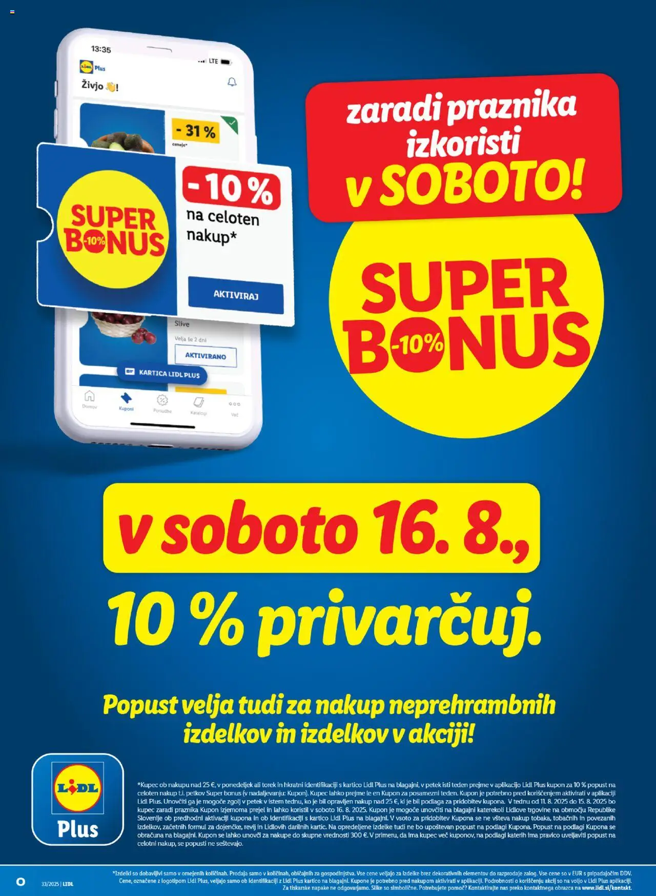 Lidl - Ljubljana │ velja od 14.08.2025 | Stran: 7