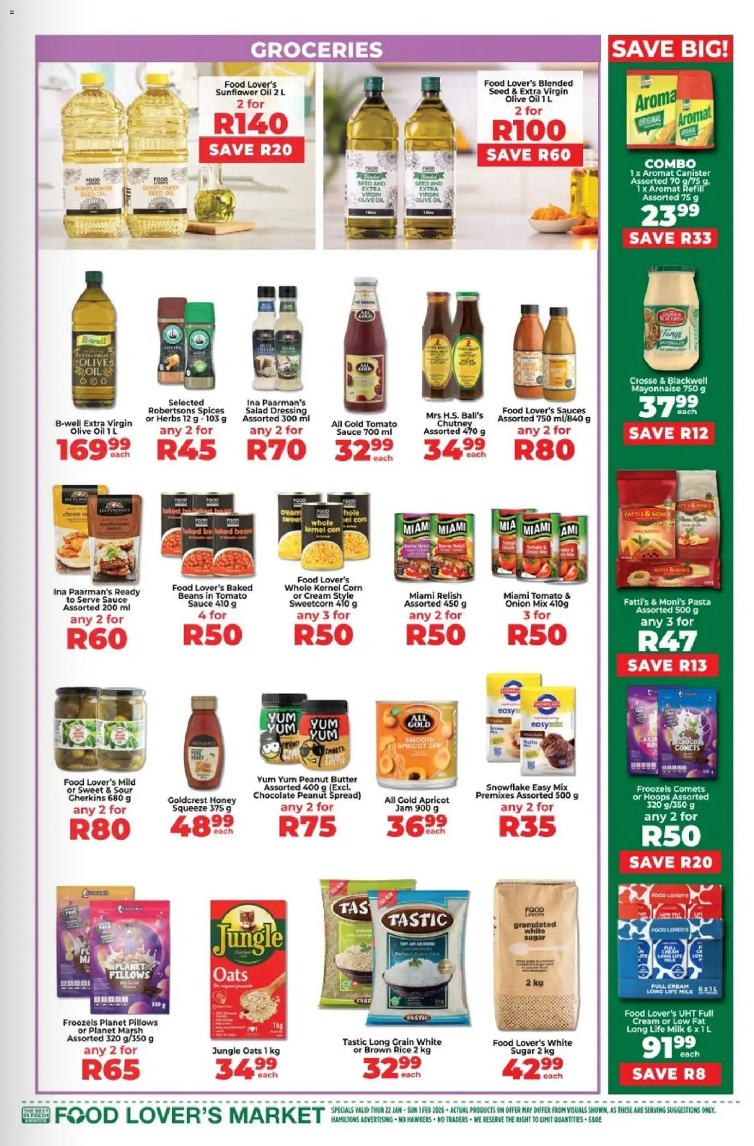 New Food Lover's Market catalogue – valid from 22.01.2025 | Page: 13 | Products: Beans, Salad dressing, Peanut butter, Mayonnaise