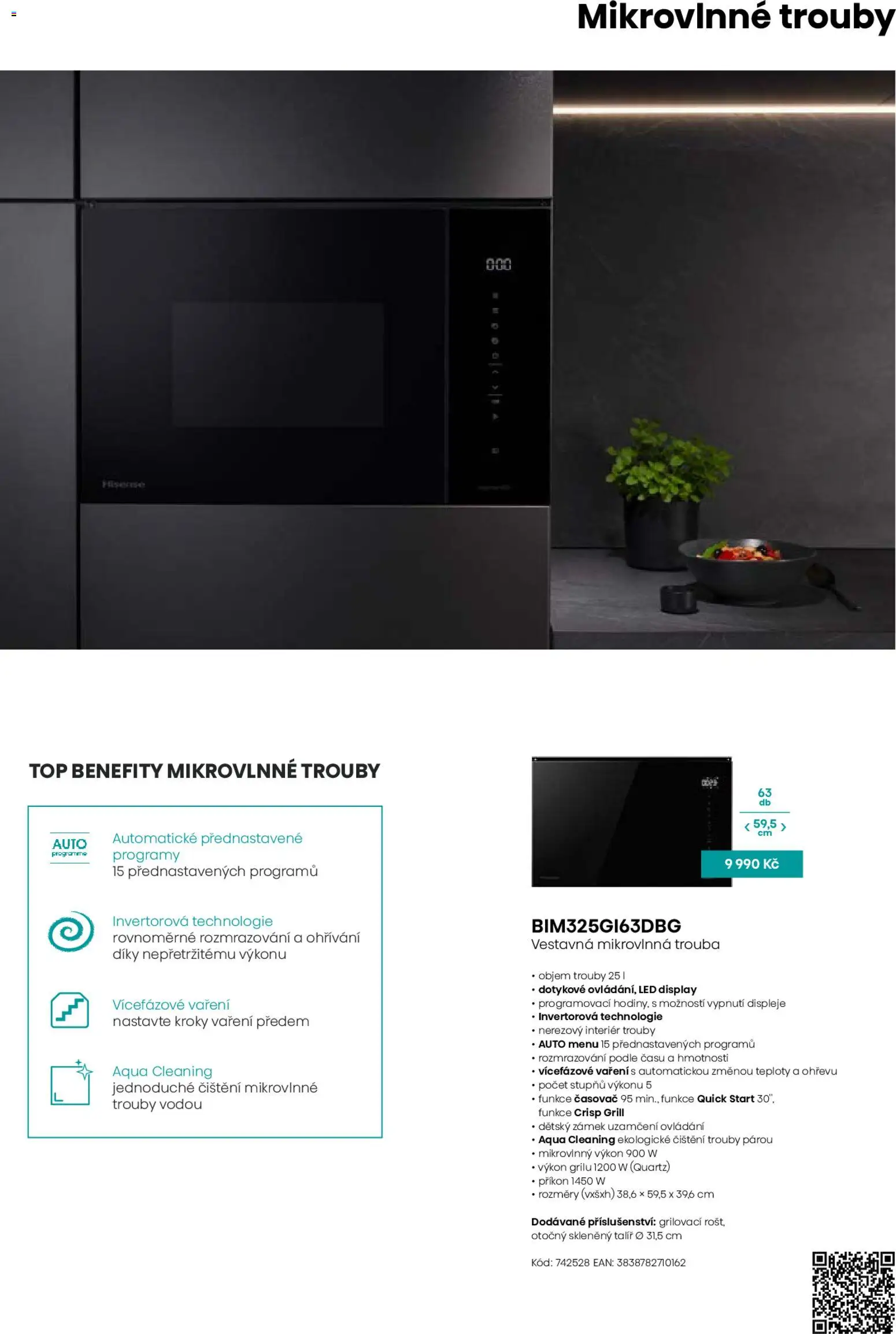 Möbelix leták - Hisense od 01.09.2025 | Strana: 7 | Produkty: Trouba, Mikrovlnná trouba, Talíř, LED