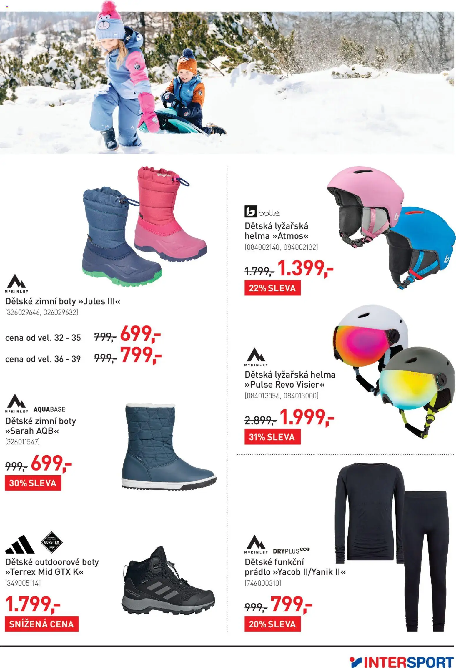 Intersport leták od 12.11.2025 | Strana: 7 | Produkty: Lyžařská helma, Dětské zimní boty, Boty, Zimní boty