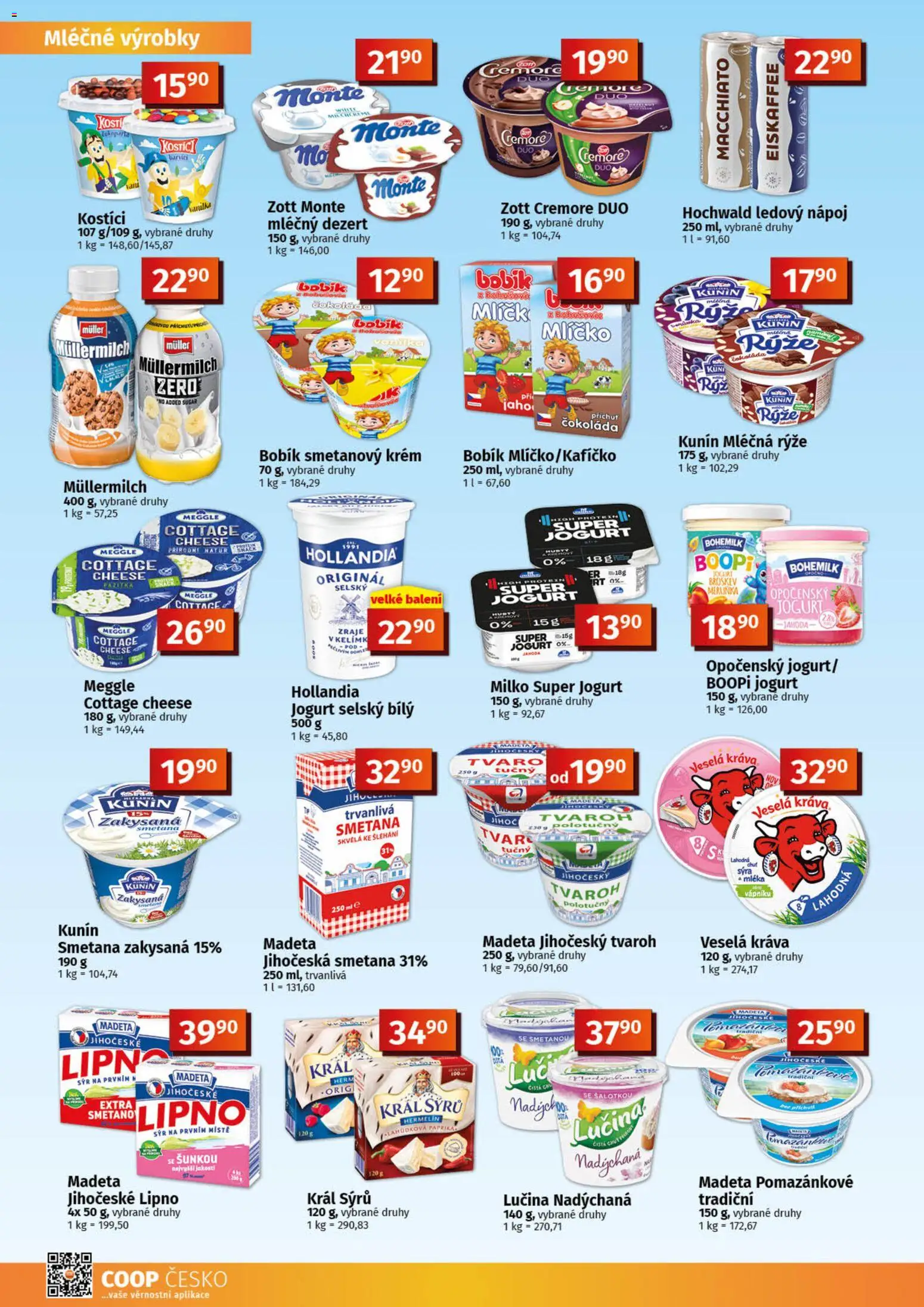 Konzum leták od 22.04.2026 | Strana: 4 | Produkty: Čokoláda, Mléčná rýže, Krém, Müllermilch