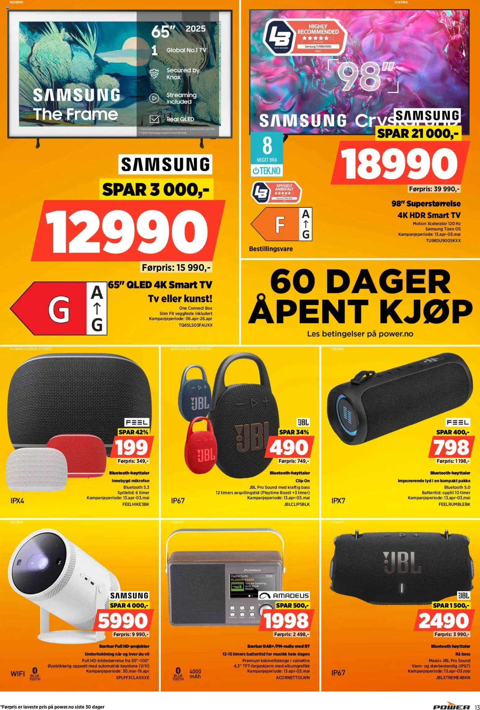 {H1} | Side: 13 | Produkter: Tv, Lyd, Høyttaler, Вермішель