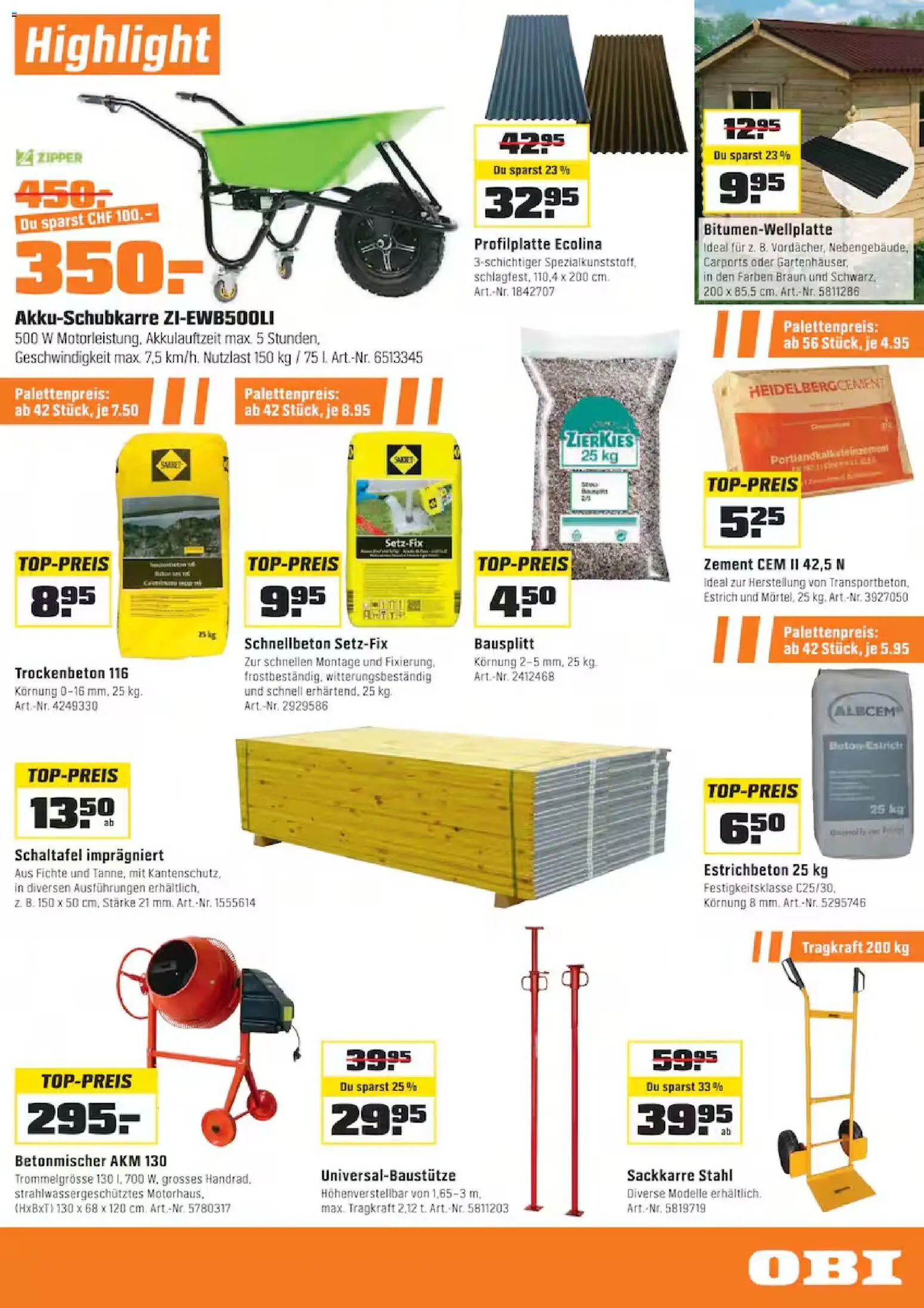 OBI aktionen – gültig ab 01.04.2026 | Seite: 9