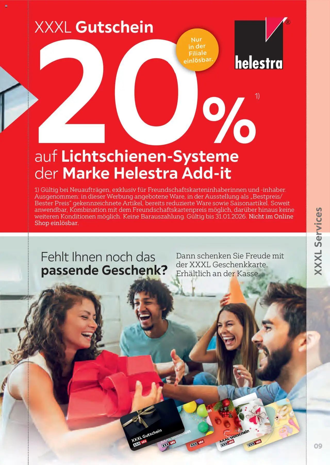 XXXL Lutz Freundschaftskartenjournal - gültig ab dem 01.08.2025 | Seite: 9