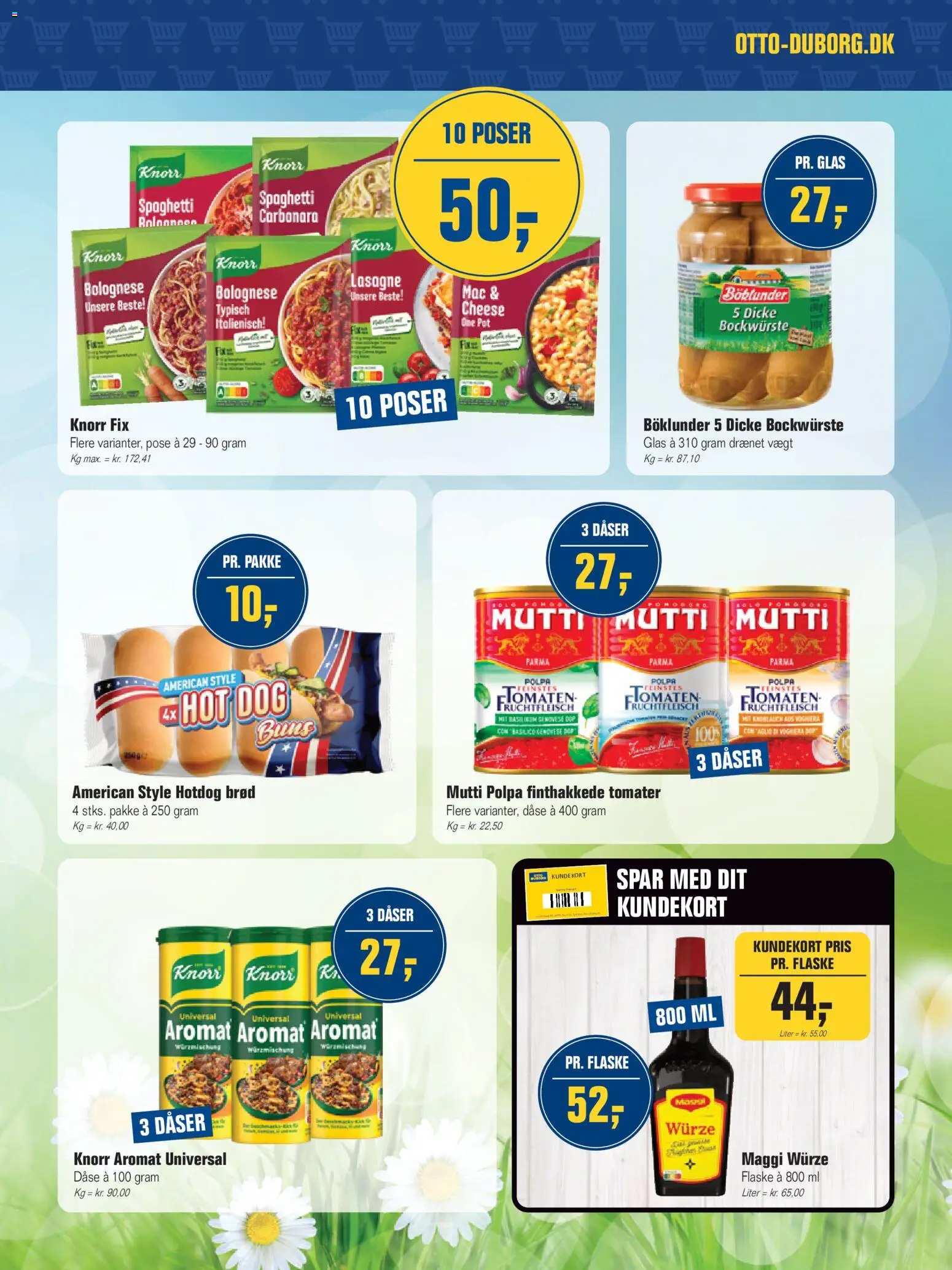 Otto Duborg tilbudsavis – gyldig fra 30.04.2026 | Side: 5 | Produkter: Brød, Tomater, Spaghetti, Carpete