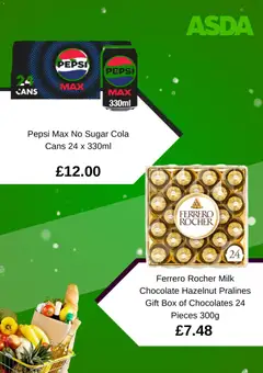 Preview of Asda - Weekly offers valid from 02.12.2025 | Page: 3 | Products: Box, Csirkebőr, Milk, Chocolate