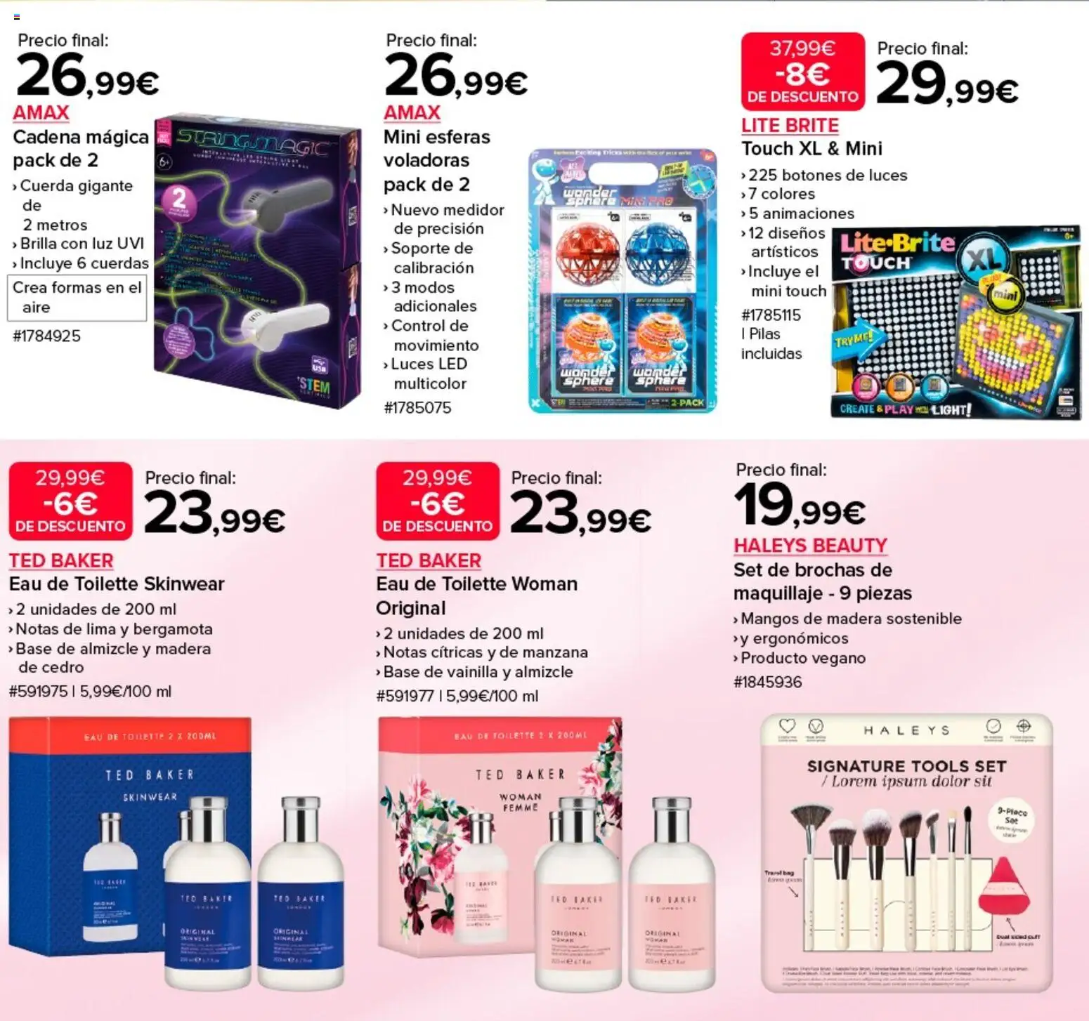 Costco catálogo │ válido desde el 17.12.2025 | Página: 3 | Productos: Eau de toilette, Maquillaje, Set de brochas, Lima