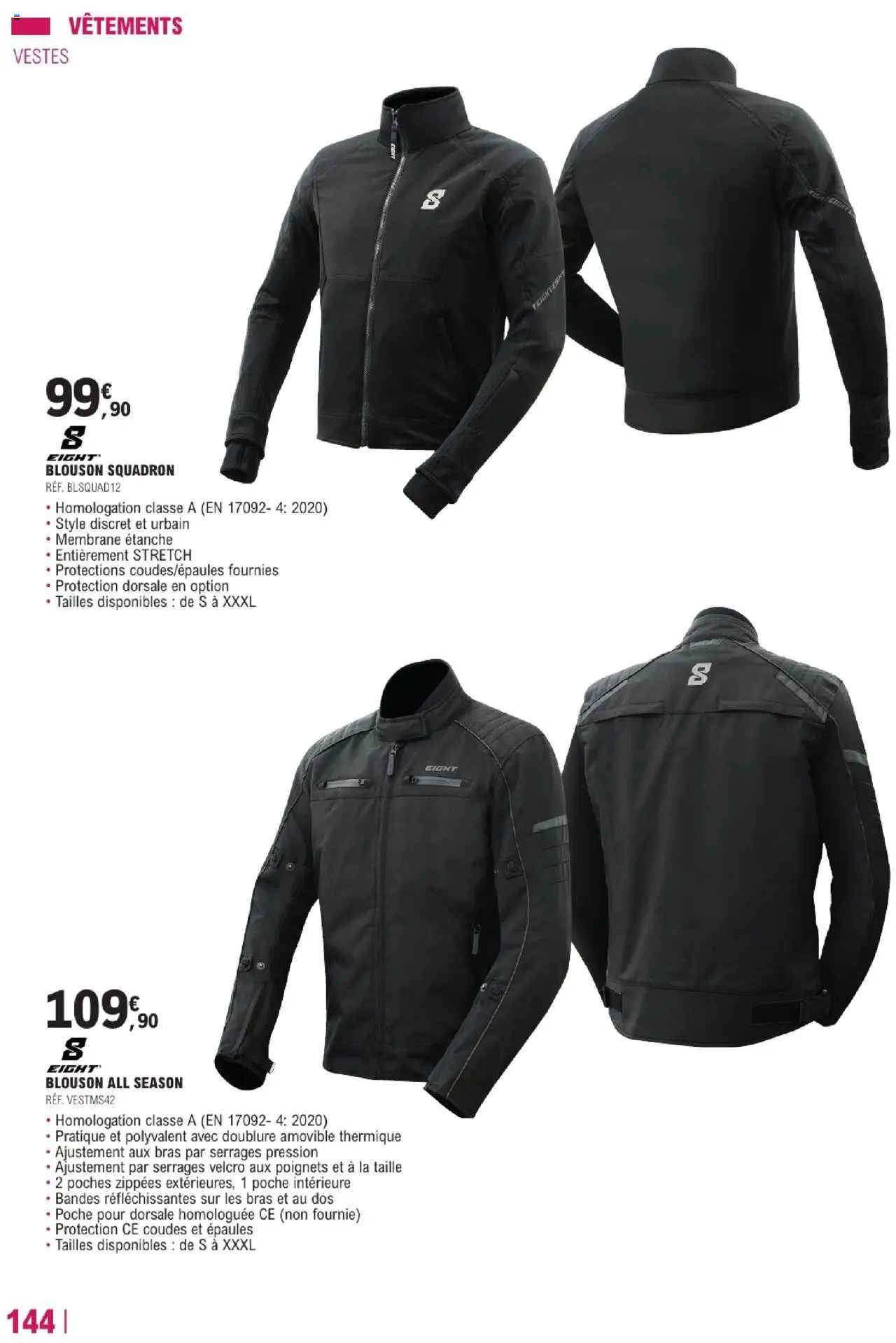  | Page: 144 | Produits: Vêtements, Blouson