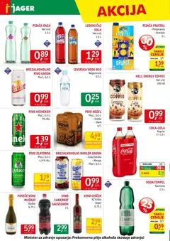Jager katalog akcije – veljaven od 18.03.2026 | Stran: 12 | Izdelki: Ledeni čaj, Caj, Voda, Mango