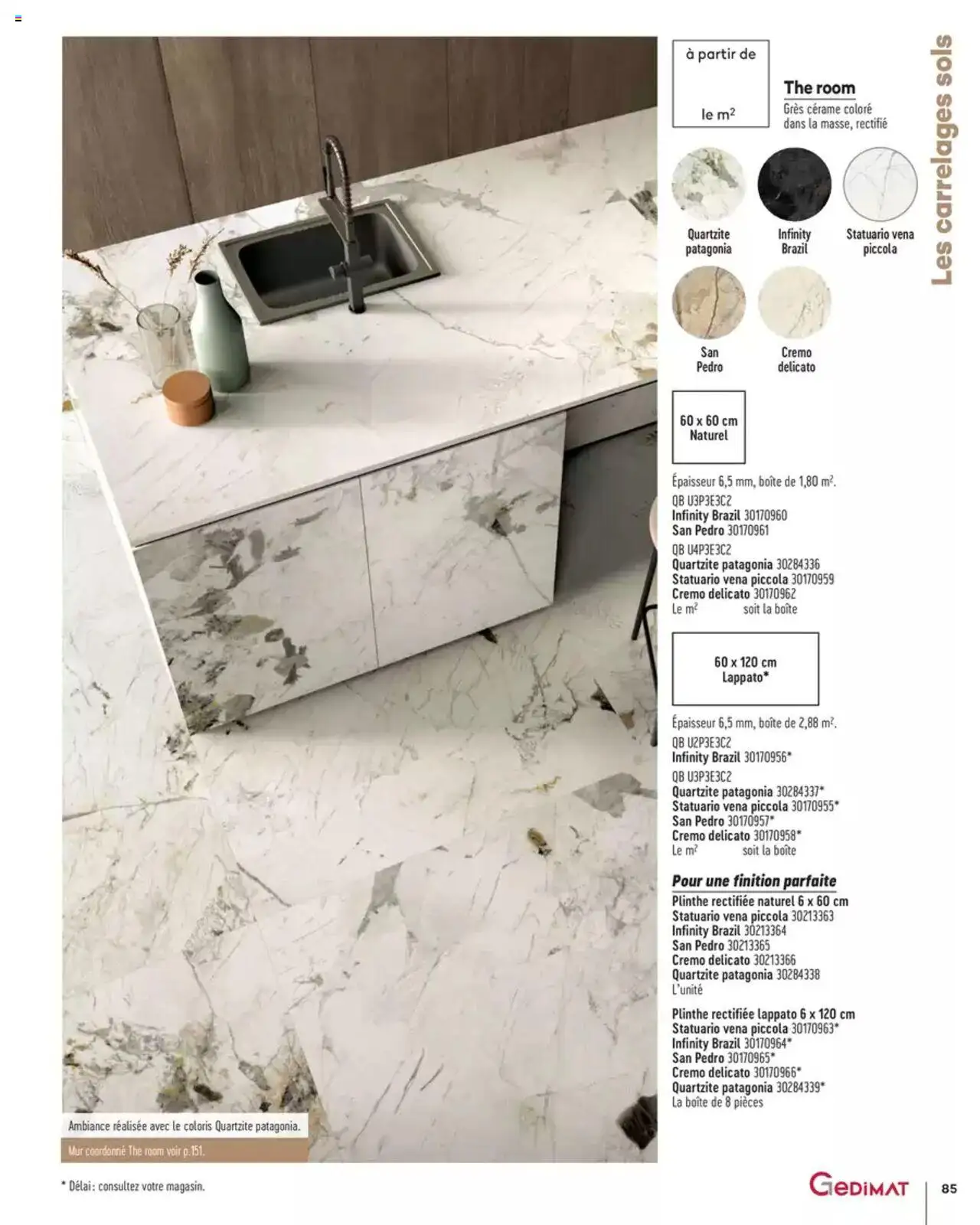  | Page: 85 | Produits: Plinthe, Thé